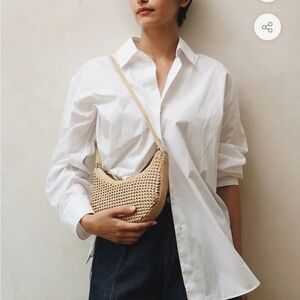 Woven mini sling - Beige